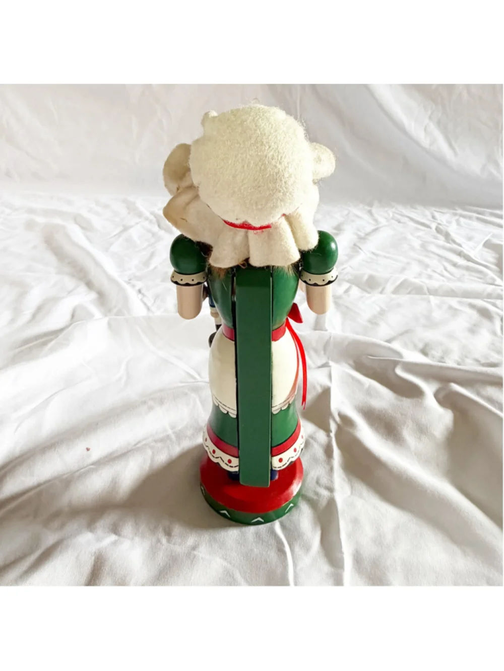Nutcracker Village Clara Christmas Holiday Collection 1996 Wooden Girl Figurine